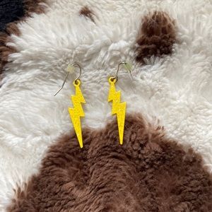 lightning bolt earrings